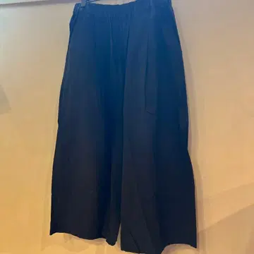 Cion 블랙 와이드 팬츠