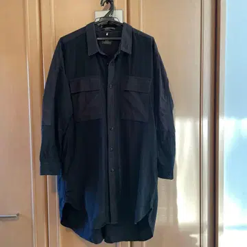 Johnbull 밀리터리 컴뱃 유니폼 긴팔 셔츠 다크 블루