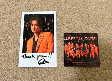 카와무라 카즈마 LINE MUSIC 혜택 포토 카드 & 스티커