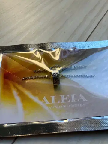 ALEIA 실버 체인 목걸이