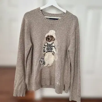 폴로 랄프로렌 폴로베어 하스키 니트 XL