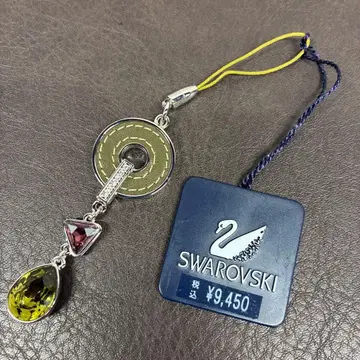 [미사용 새상품] Swarovski 스트랩형 키링