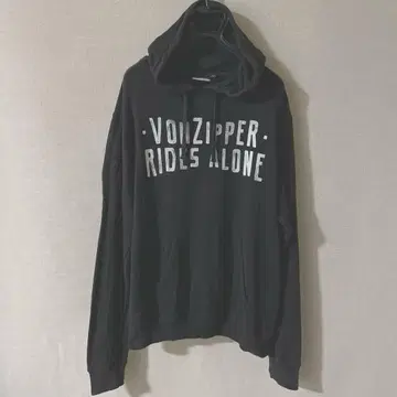 VonZipper Rides Alone 후디 후드티 블랙