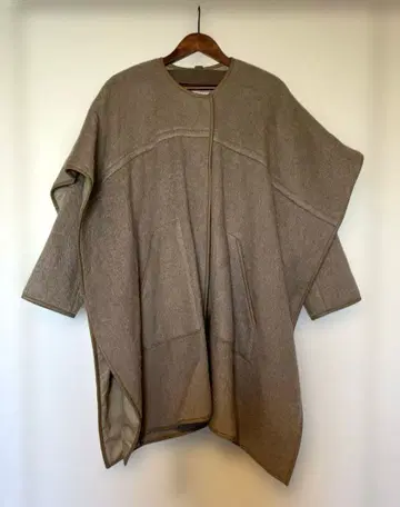 레어 유나이티드 애로우즈 울 혼방 판초