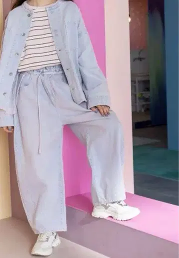 niko and - NKJ 2025SS BELT BARREL DENIM