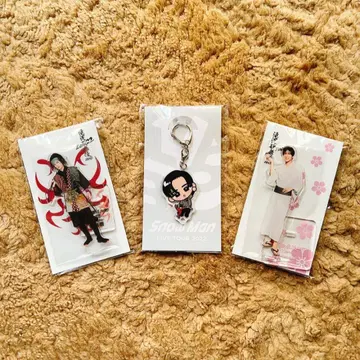 SnowMan 메구로 렌 아크릴 스탠드 아크릴 스탠드 키링