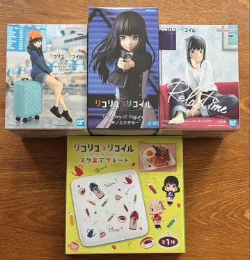 [ 미개봉 새상품 ] 리코리스 리코일 이노우에 타키나 피규어 3종 덤