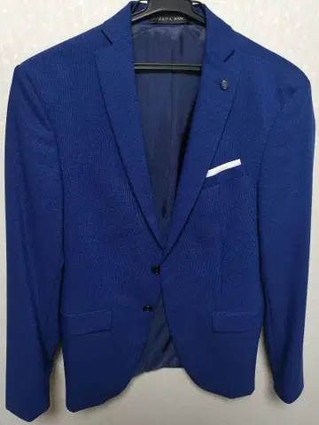 [ 정가 11,900엔 ] ZARA MAN 테일러드 자켓 파랑