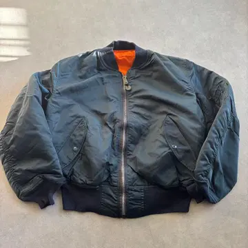 알파 90s ma-1 밀리터리 네이비 USA 플라이트 자켓