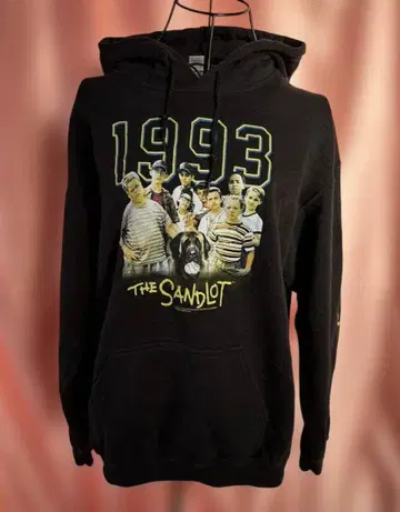 레어 GILDAN 영화 THE SANDLOT 1993 후드티 블랙