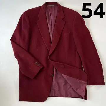 983 체루티 1881 테일러드 자켓 캐시미어 혼방 와인 빅사이즈