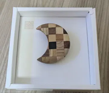 시라타니 공방 초승달 브로치