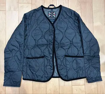 라벤햄 퀼팅 노카라 자켓 38 바햄