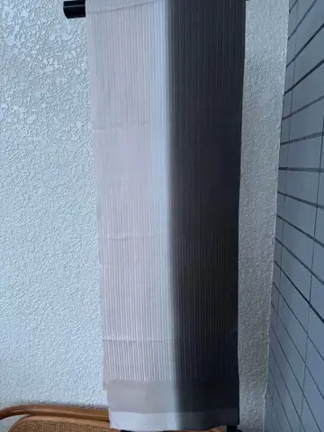 오비 장식 천  크레이프 원단 순수 실크 미사용