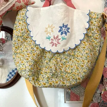 퀼팅 백 꽃 가방 자수 빈티지 마더백 숄더