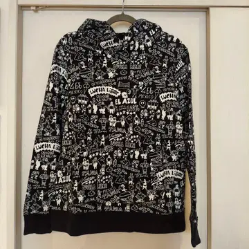 graniph 그라니프 루차리브레 그래픽 후드티