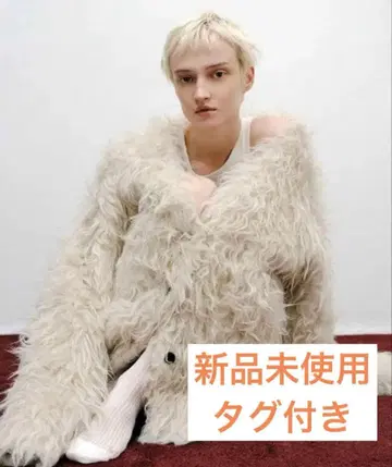 todayful Brashed Mix Cardigan 에크루