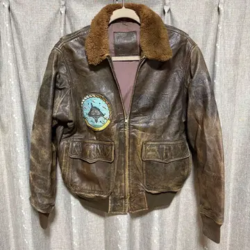 y110323 플라이트 자켓 A-2 밀리터리 빈티지 레어