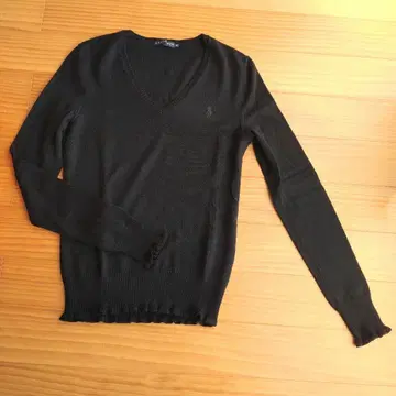 랄프 로렌 긴팔 프릴 스웨터 M