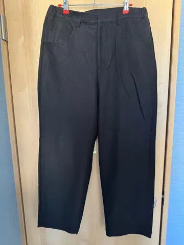 PWA 푸와 블랙 코듀로이 팬츠 CORD L