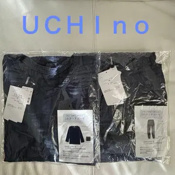 UCHINO 포근터치 거즈 남성용 파자마 룸웨어 M 사이즈