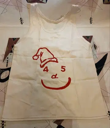 새상품 미사용 레어! 45R 스마일 산타 홀리데이 에코백 토트