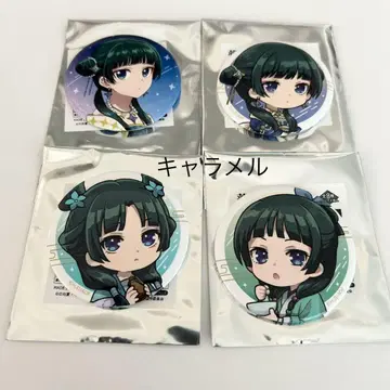 약사의 혼잣말 별하늘 캔뱃지 마오마오 4점 등신 미니캐릭터 마루이