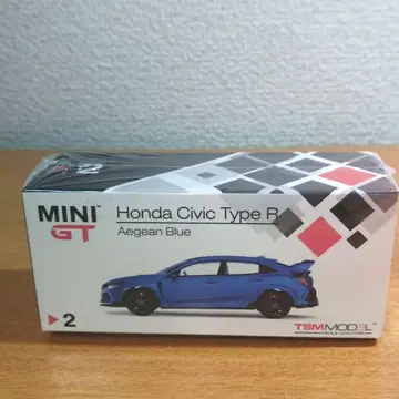 MINIGT HONDA CIVIC TYPE R AEGEAN BLUE