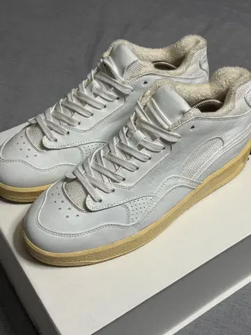 JIL SANDER BASKET LO WHITE 42 27cm