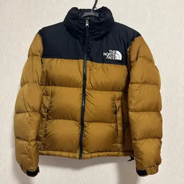 THE NORTH FACE 다운 자켓 블랙/브라운
