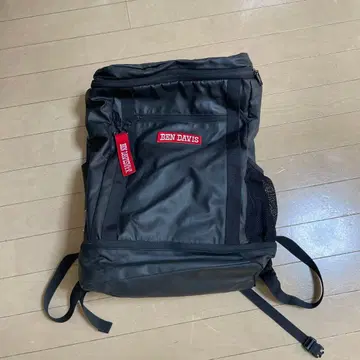 벤 데이비스 블랙 백팩 중형
