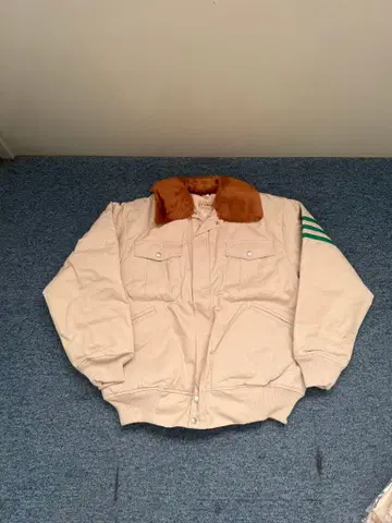 YABANE 베이지 플라이트 자켓 LL 사이즈