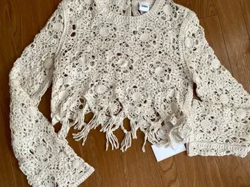 미사용 에리마 부티크 시스루 니트