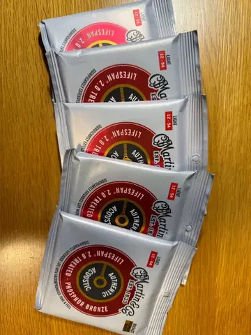 Martin Lifespan 2.0 어쿠스틱 줄 5팩