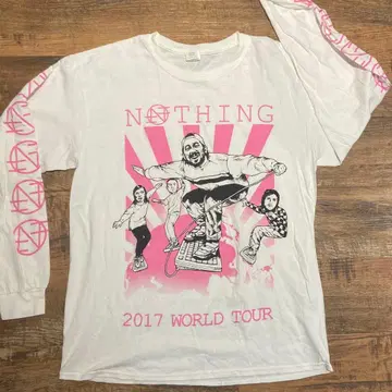 NOTHING - 2017 월드 투어 티셔츠 L