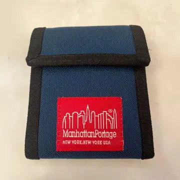 Manhattan Portage 접이식 지갑 네이비