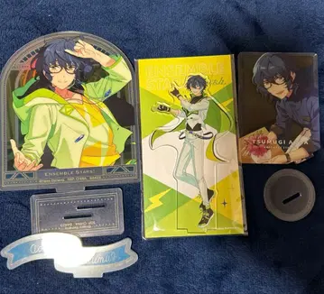 앙스타 아오바 츠무기 아크릴 스탠드 세트