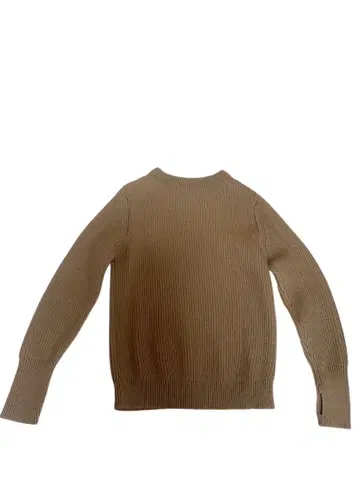 안데르센 안데르센 베이지 리브 크루넥 스웨터