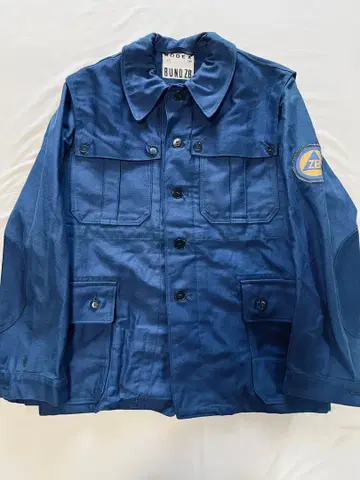 50s~60s 독일군 몰스킨 로거 자켓 민간 방위 사양 초레어