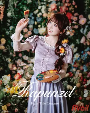 라푼젤 드레스 아베일 Avail M 사이즈 디즈니 Rapunzel