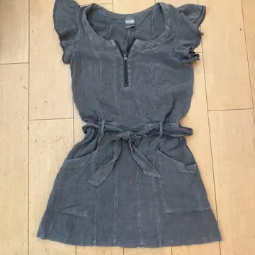 oxmo 그레이 미니 원피스 반팔