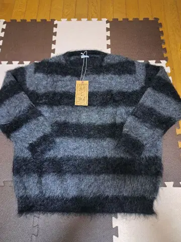 파인 크릭 레더스 씨 웍스 모헤어 니트 size40