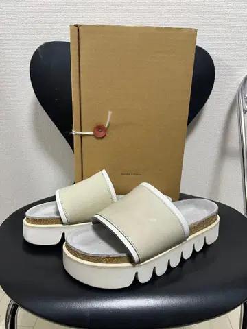 핸더 스킴 샌들 카마보코 샌들 핸더스킴