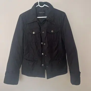 INDIVI 블랙 다운 자켓