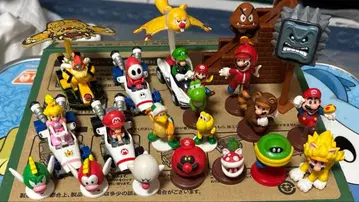 마리오 카트 5대 세트 캐릭터 세트