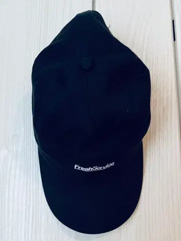 FreshService 블랙 코튼 야구 모자