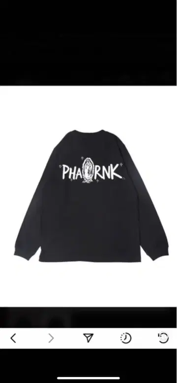 phatrnk 마리아 로고 롱 T 2 L