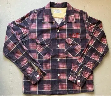 Steam and Thread 체크 무늬 플란넬 셔츠 M 사이즈