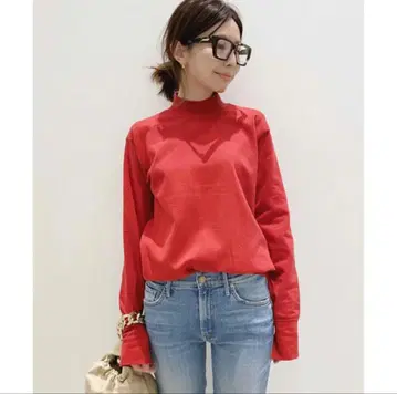 L'APPARTEMENT 라빠르망 보틀넥 코튼 니트