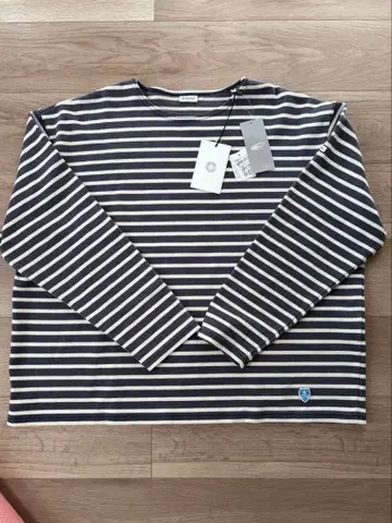 ORCIVAL 스트라이프 긴팔 티셔츠 택 포함 새상품